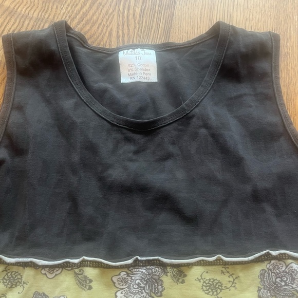 Matilda Jane Girls Size 10 Lot Dress Leggings Velvet Ruffles Halloween PJ Top - Picture 16 of 16